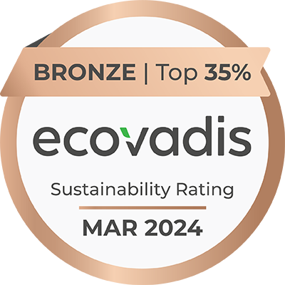 EcoVadisによるサステナビリティ評価でのブロンズメダル